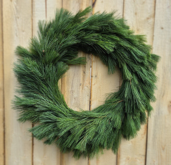 Non decorated Pine Wreath 30