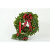 Holiday Mixed Wreath + a Centerpiece