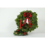 Holiday Mixed Wreath + a Centerpiece