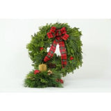 Holiday Mixed Wreath + a Centerpiece