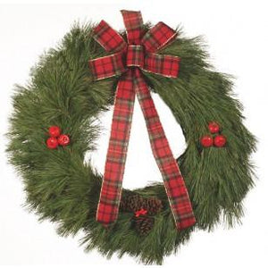 Holiday Pine Wreath 30"
