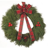 Holiday Pine Wreath 22"