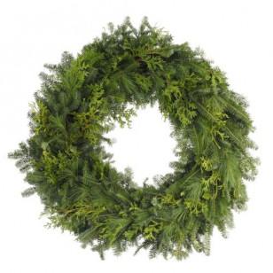 Non decorated Mixed Wreath 30