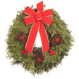 Premium Cedar Wreath 22"